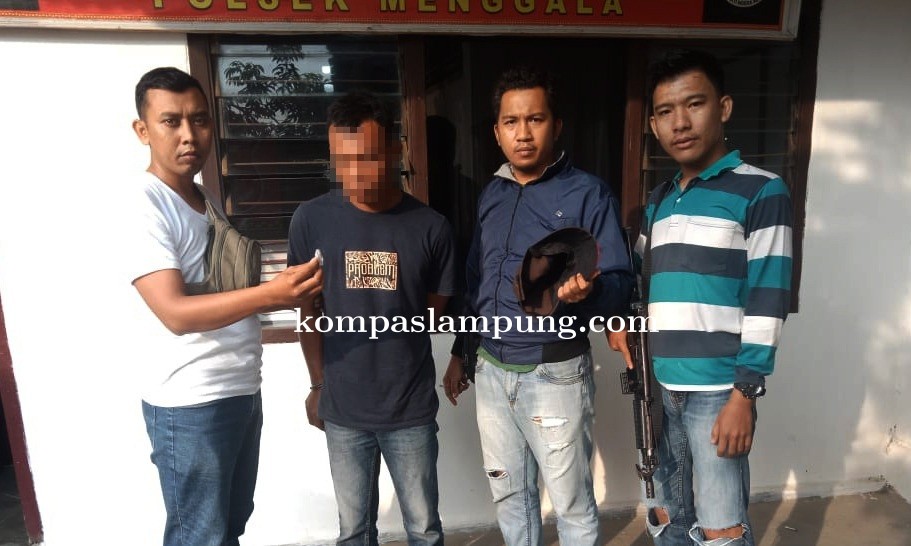 Simpan Narkotika Di Dalam Topi  Warga Menggala Ditangkap Polisi