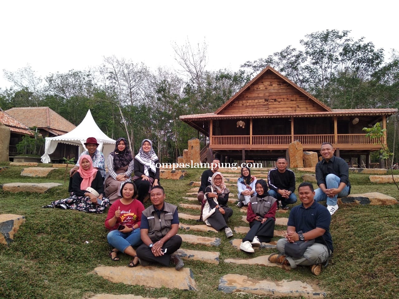 Wakil Gubernur Lampung Chusnunia Tinjau Pembangunan Di Tulang Bawang Barat