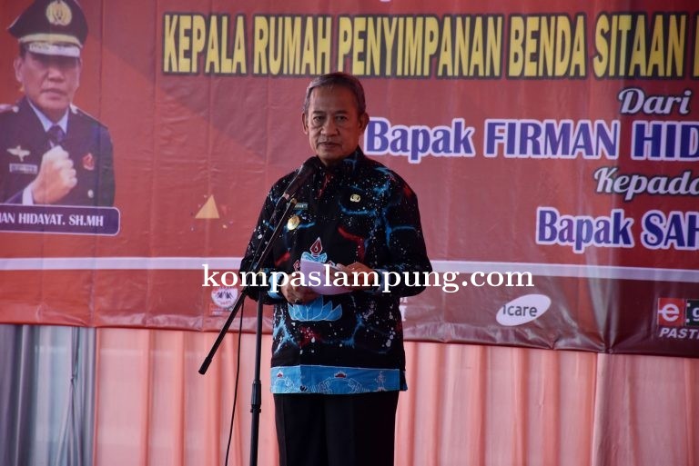 Wakil Walikota Metro menghadiri acara Sertijab Dan Pisah Sambut Kepala Lembaga Pemasyarakatan 