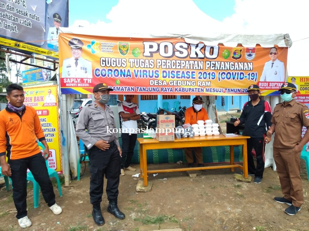 Mesuji Dirikan Posko Untuk Mengantisipasi Penyebaran Covid-19 