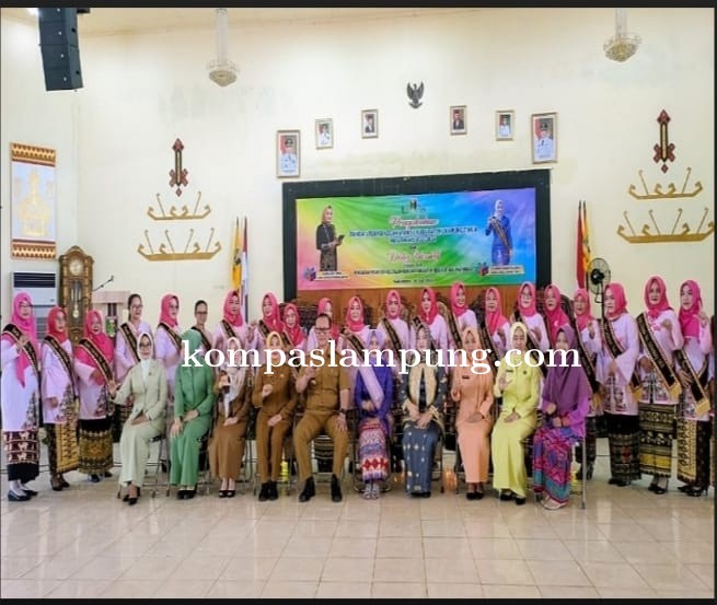 Pemkab Kukuhkan Bunda Literasi Kecamatan Se - Kabupaten Lamtim Masa Bakti 2022--2024