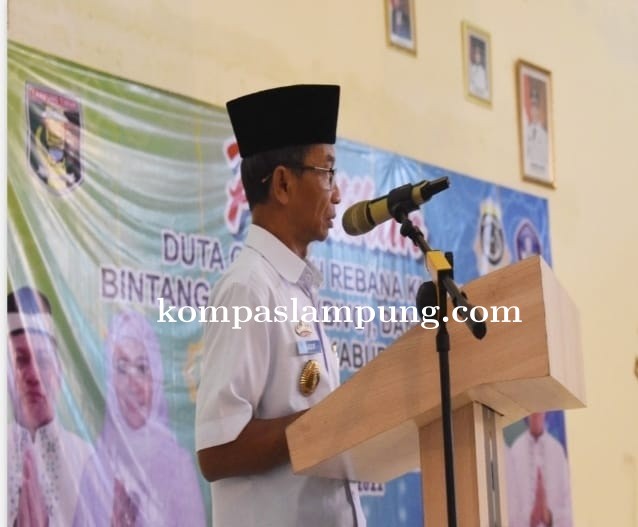 Setdakab Lamtim Beri Sambutan Sekaligus Membuka Lomba Qosidah, BIVO, Dan Religi