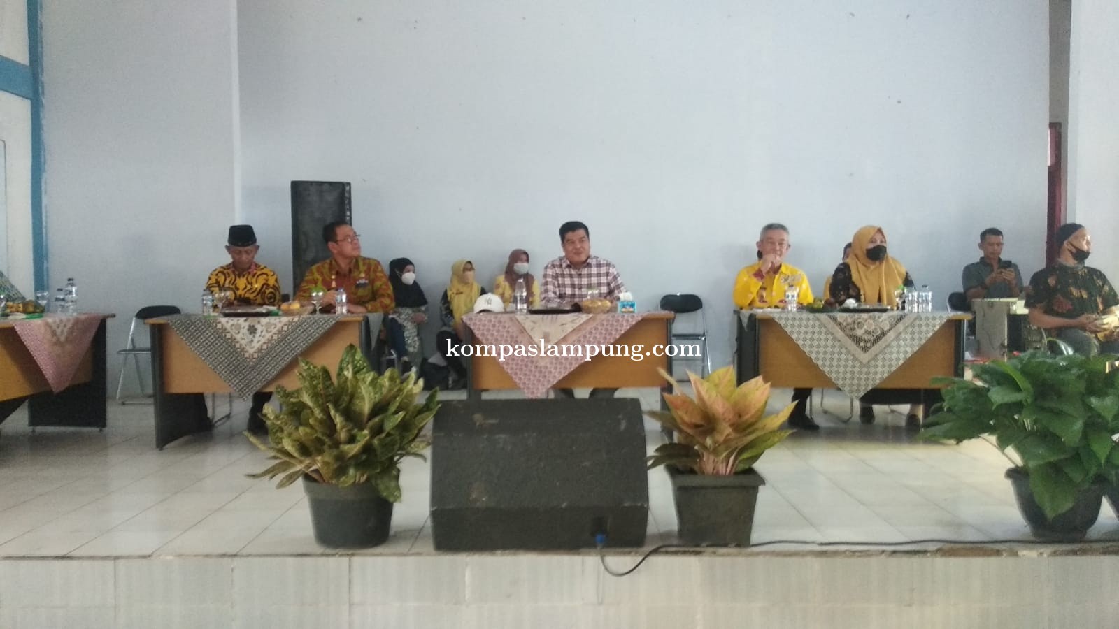 Bupati Lampung Tengah Rapat Koordinasi Dan Halal Bihalal 