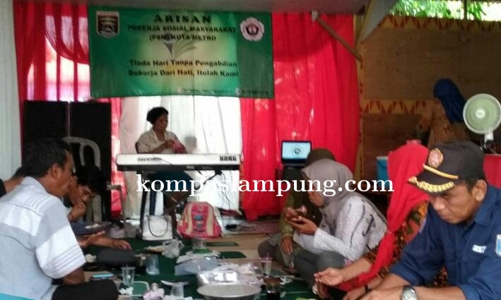 PSM Metro Menggelar Arisan Bulanan Dan Dihadiri Wakil Ketua DPRD Anna Morinda