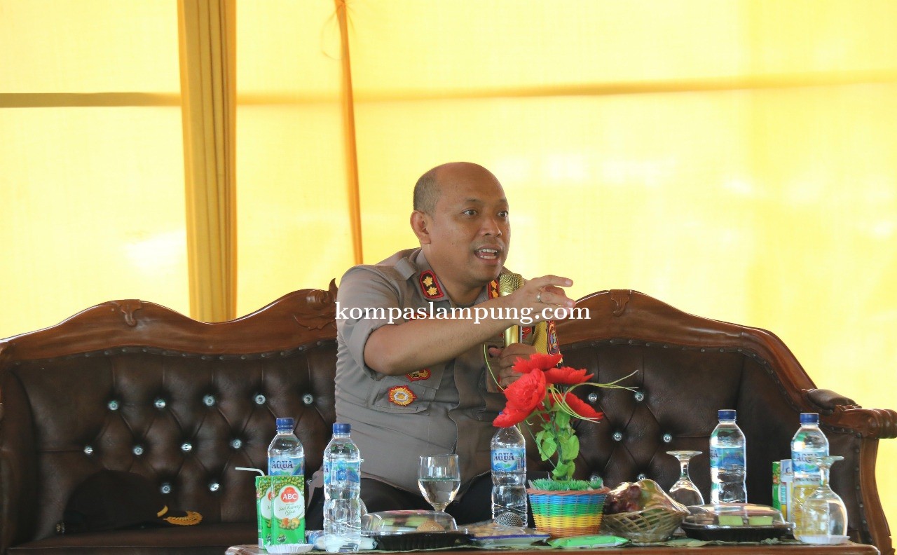 Agar Situasi Tetap Kondusif Kapolres Tulang Bawang Memberikan Himbawan Pergantian Malam Tahun Baru