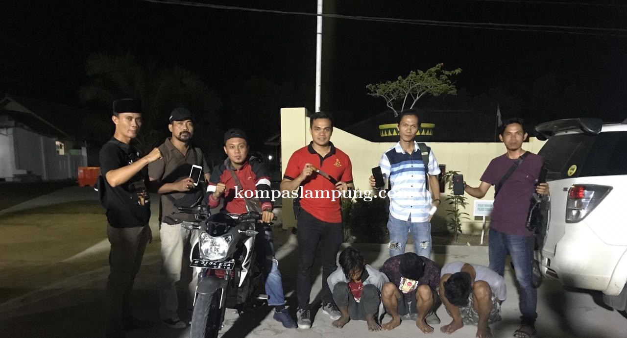 Porles Tubaba Mengamankan Pelaku Curas Yang Meresahkan