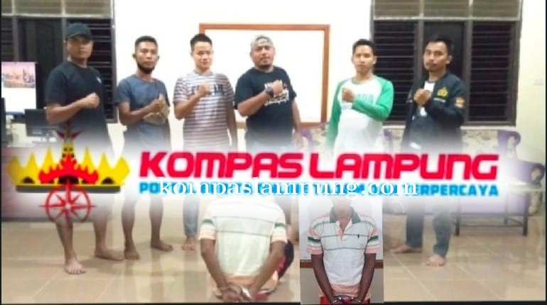 Anggota Reskrim Polsek Gunung Agung Mengamankan Dukun Cabul