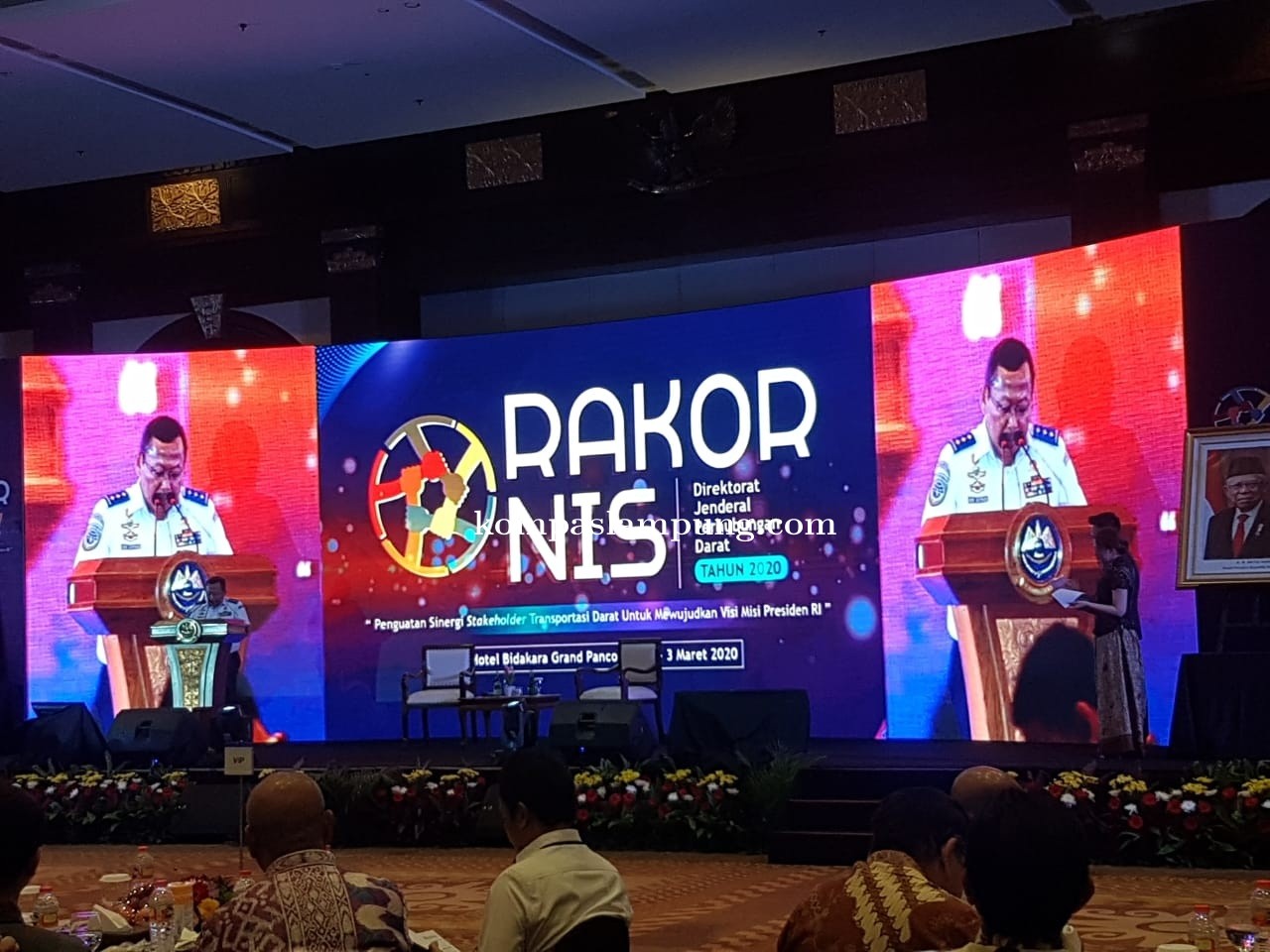 Kadishub Tubaba Mengikuti Rakornis 2020