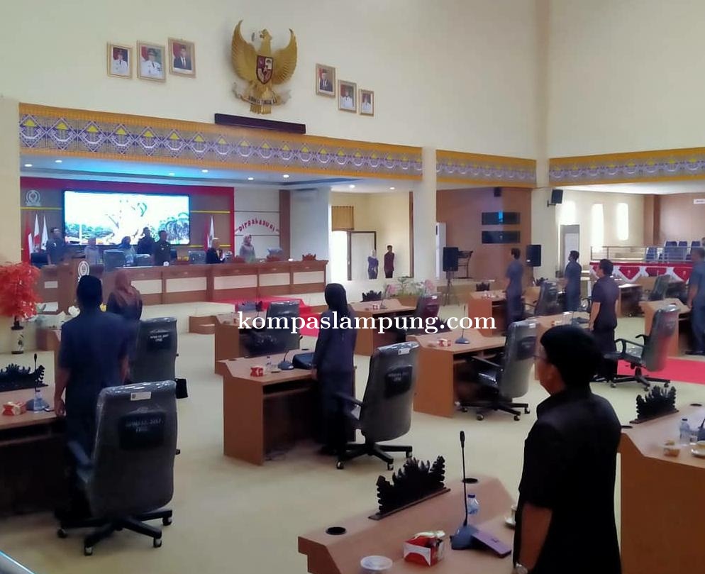DPRD Kab Mesuji Gelar Sidang Rapat Paripurna Tentang Rancangan Peraturan Daerah Kab Mesuji