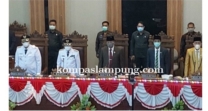 DPRD Lampung Timur Rapat Paripurna, Dalam Acara Pidato Bupati Lampung Timur