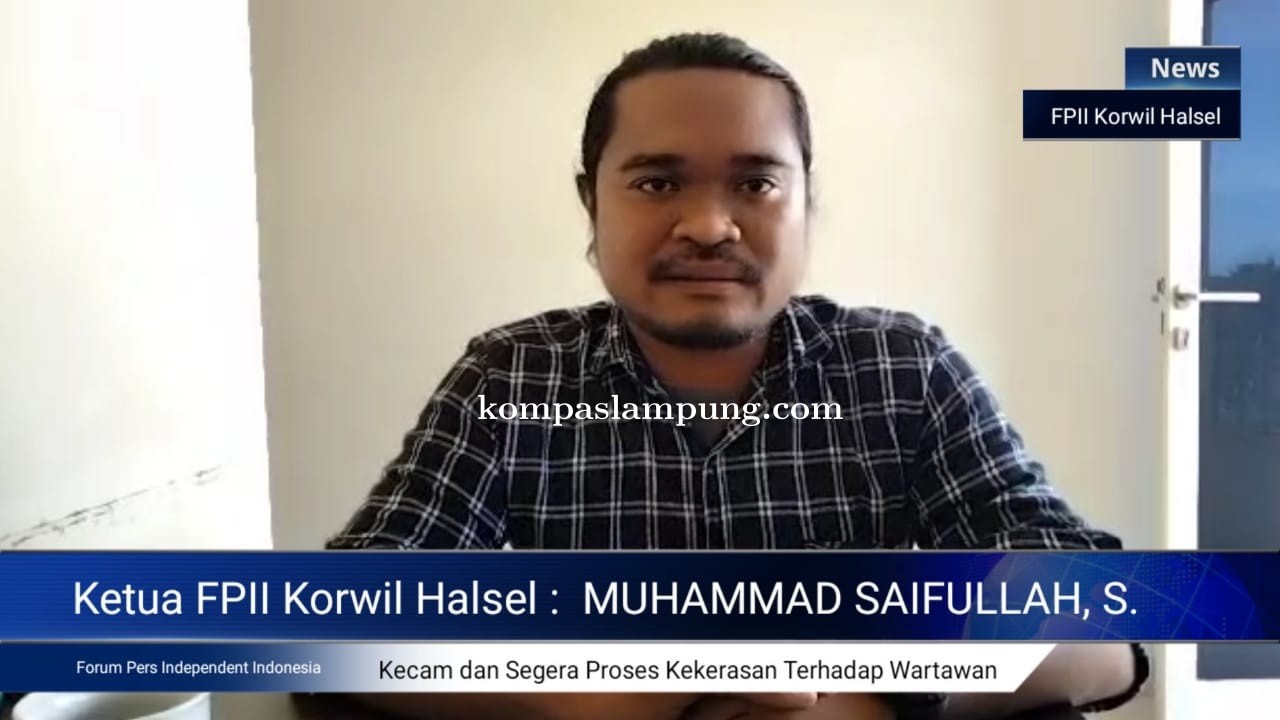 FPII Korwil Halsel Minta Ka Polres Halsel Bertindak Cepat Tangani Pelaku Penganiayaan Wartawan