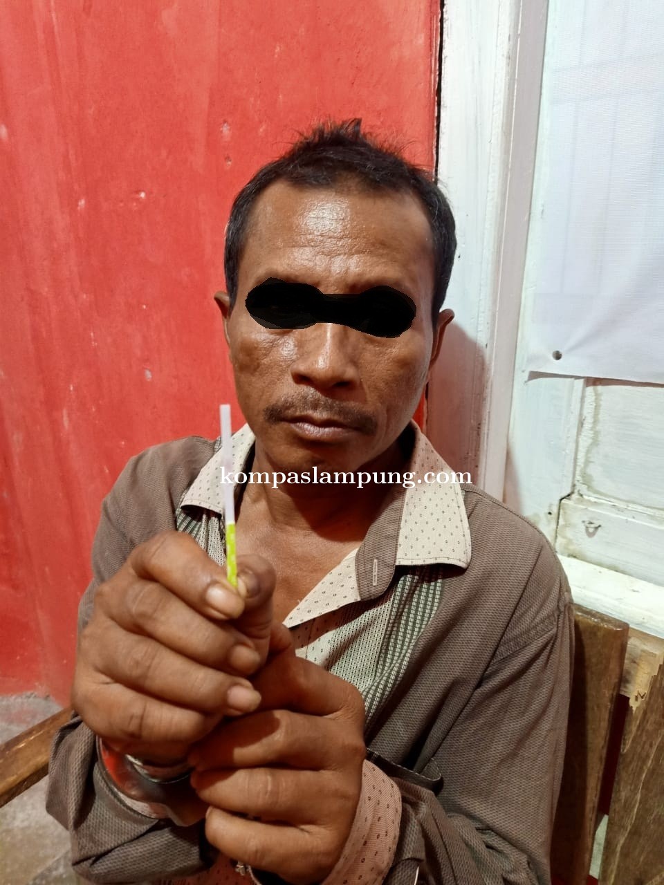 Pura Pura Tuna Wicara,  Sabu Di Simpan Di Mulut Untuk Mengelabui Petugas