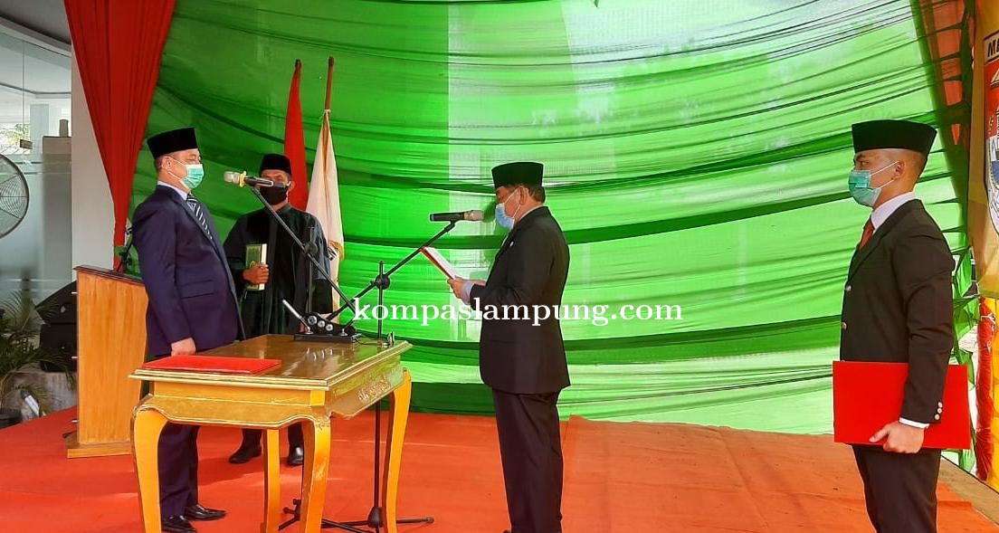 Bupati Saply TH Melantik Syamsudin S.Sos Sebagai Sekda Kabupaten Mesuji