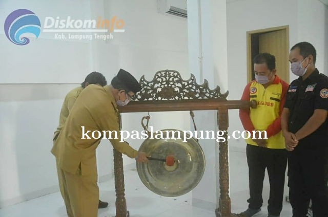 Sarjito Buka Pelatihan Dasar Pemandu Keselamatan Pariwisata dan Balawisata Lamteng