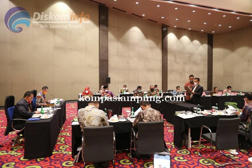 Wakil Bupati Lamteng Hadiri RUPS-LB, Bank LampungTahun 2021
