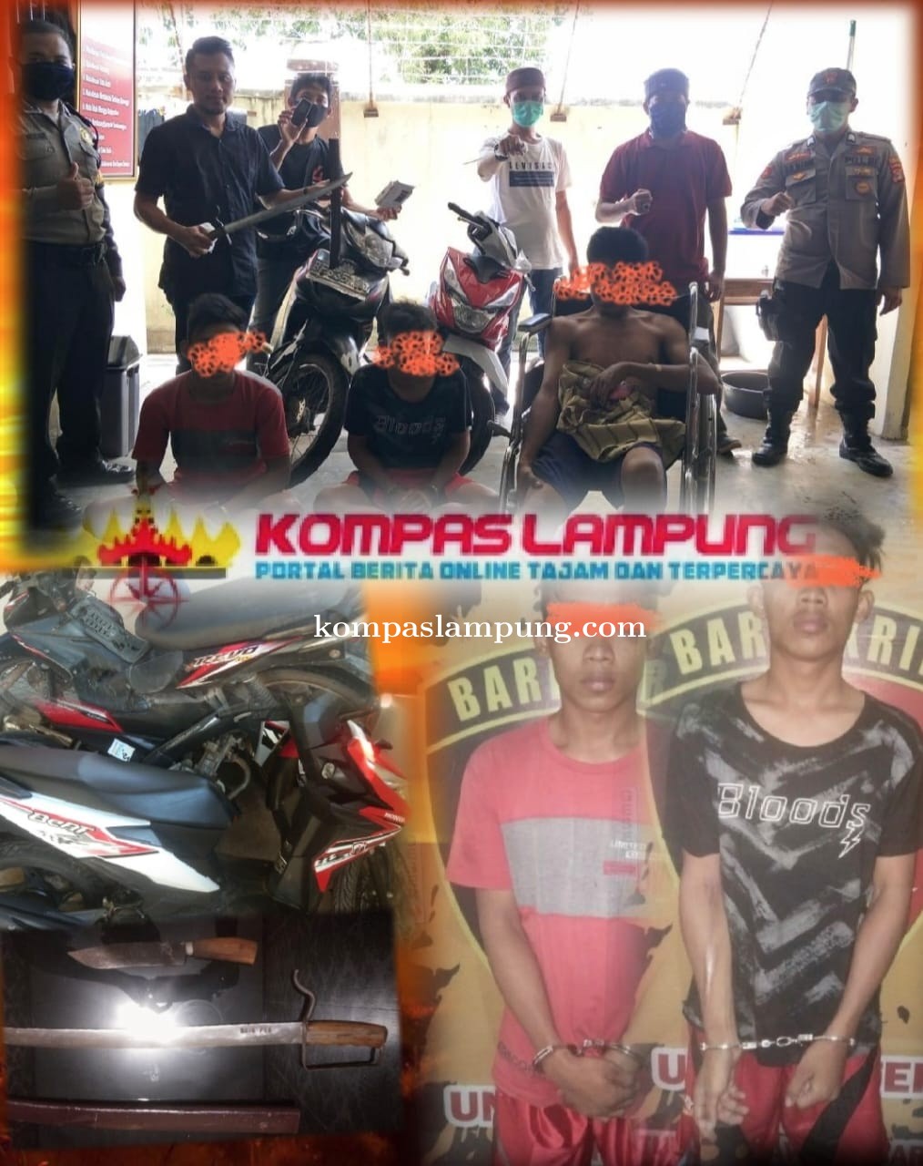 Team Tekab 308 Polres Tubaba Berhasil Ungkap Kasus Tindak Pidana Pencurian Dengan Kekerasan