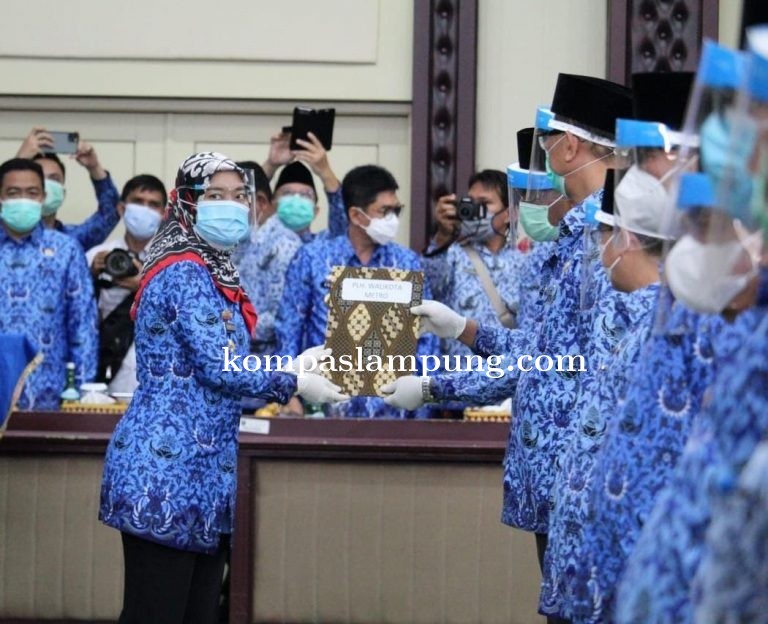 Wakil Gubernur Chusnuni Chalim Menunjuk Langsung Misnan Sebagai PLH WaliKota Metro