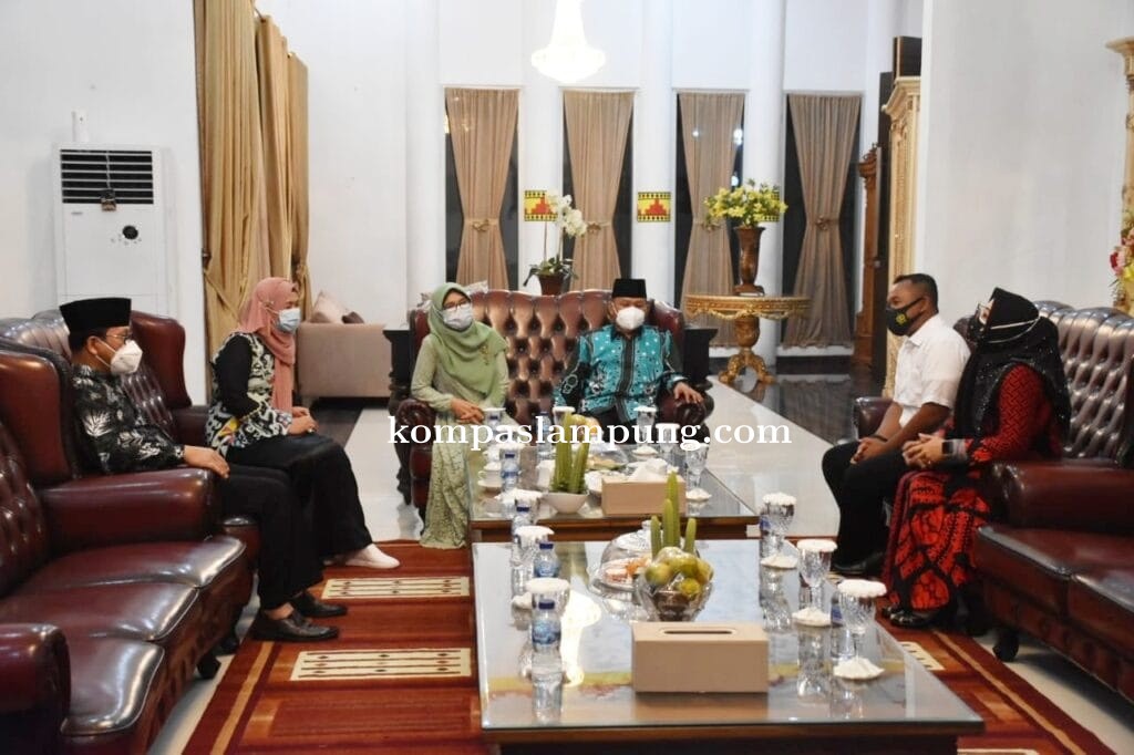 Silaturahmi Dandim 0411/LT Dengan Walikota Dan Wakil Walikota Metro