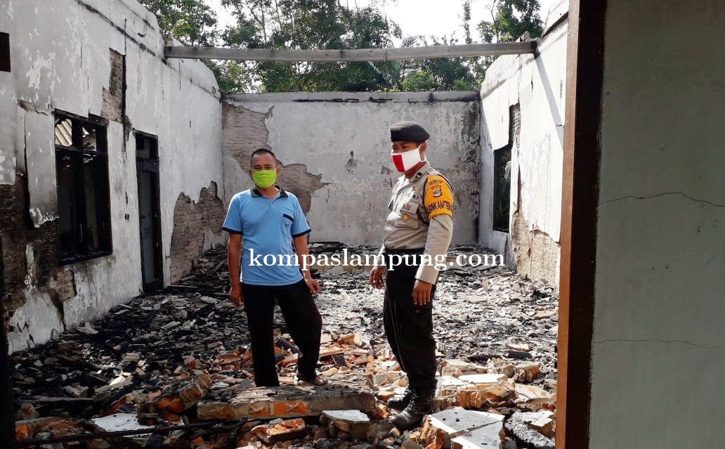 Polsek Banjar Agung Identifikasi Kebakaran Gereja, Kerugian Capai Ratusan Juta