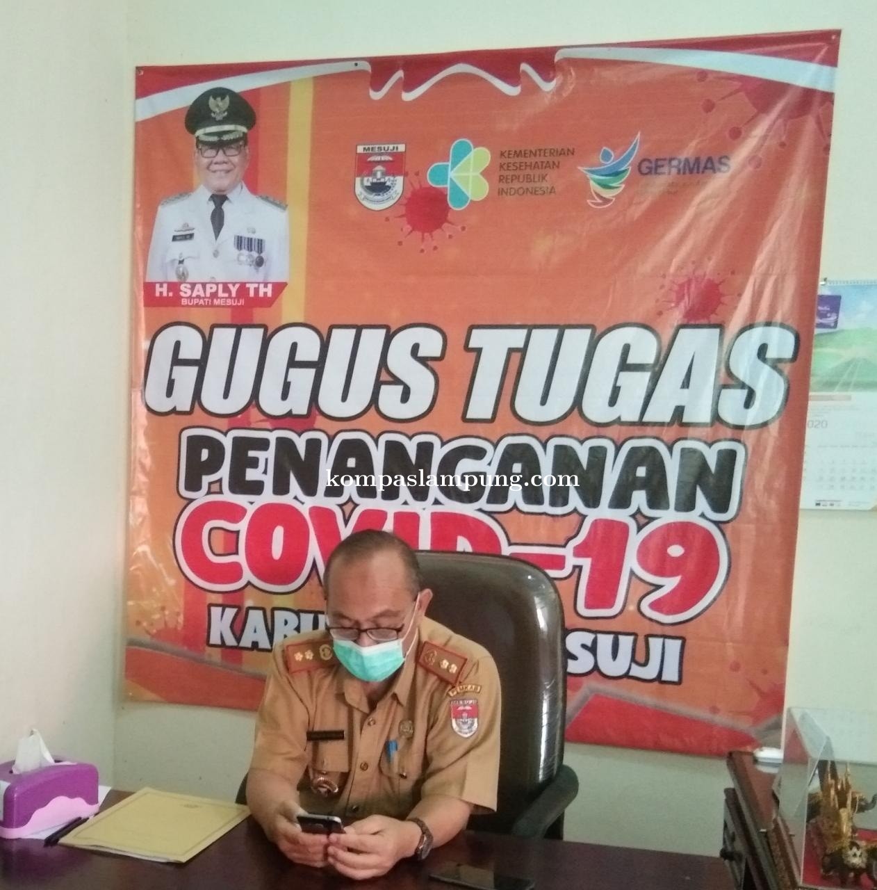 Kepala Dinas Kesehatan Kab Mesuji Sampaikan Protokol Pelaksanaan Pencegahan Covid-19