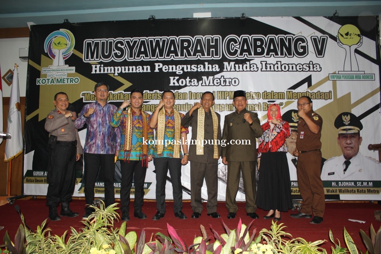 Muscap HIPMI V Wakil Ketua DPRD Kota Metro Dapat Meningkatkan UMKM Metro
