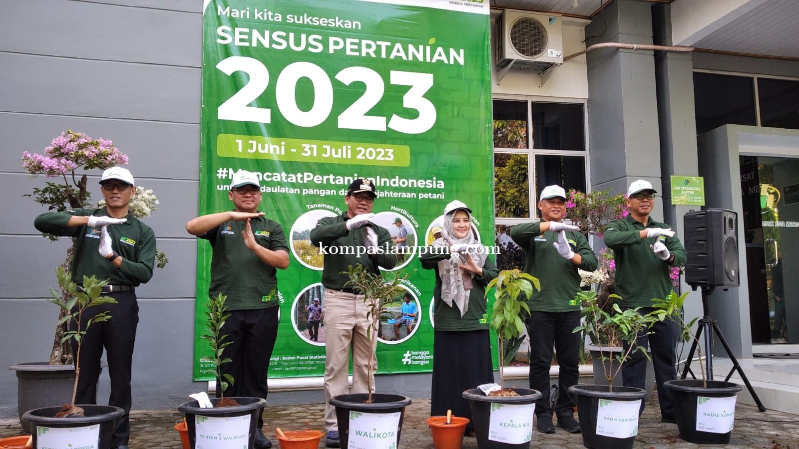 Wahdi Metro Menjadi Pembina Apel Petugas Pertanian 2023