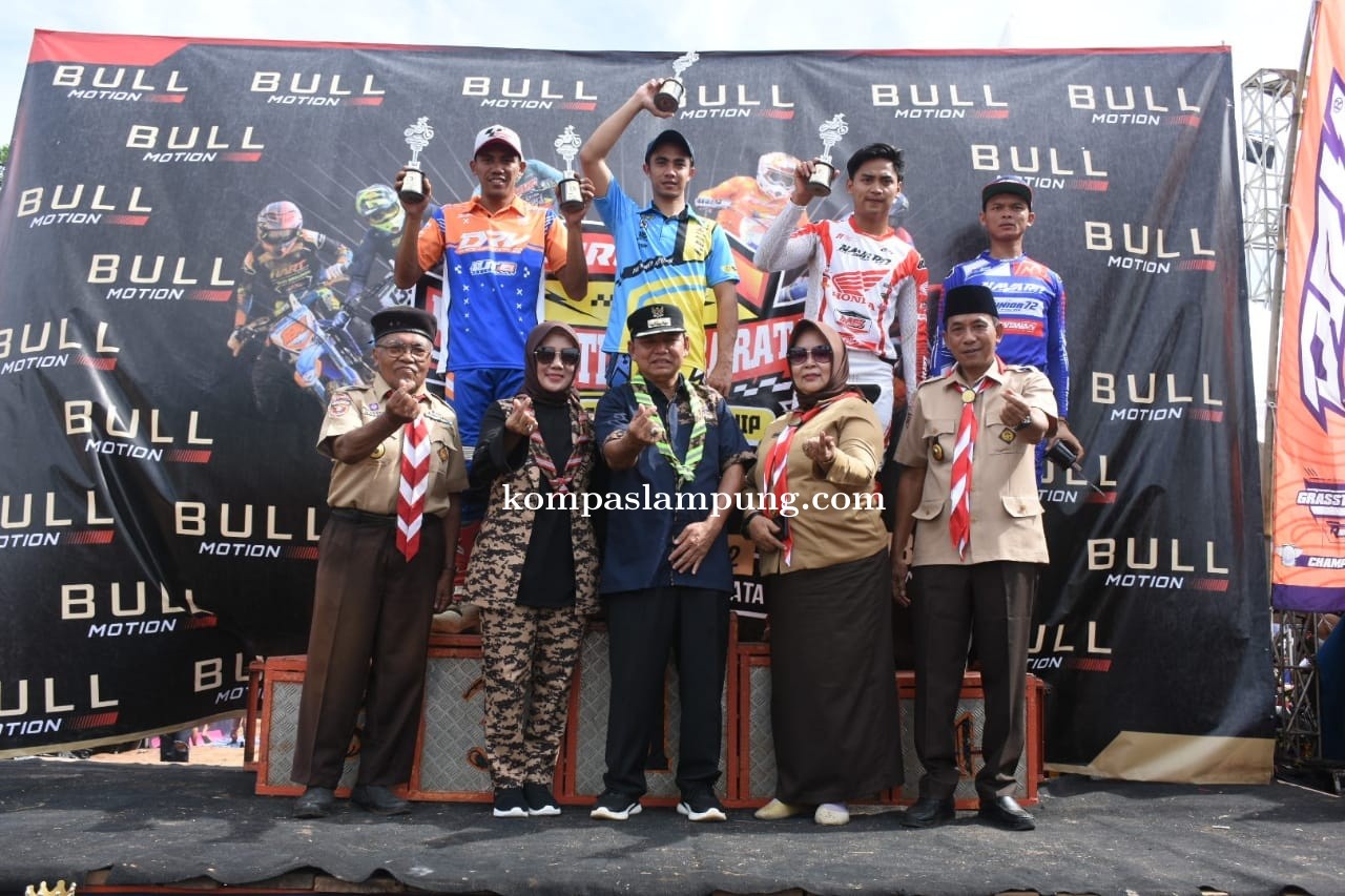 Bupati Lamtim Resmikan Sirkuit Lembah Tirta Barata