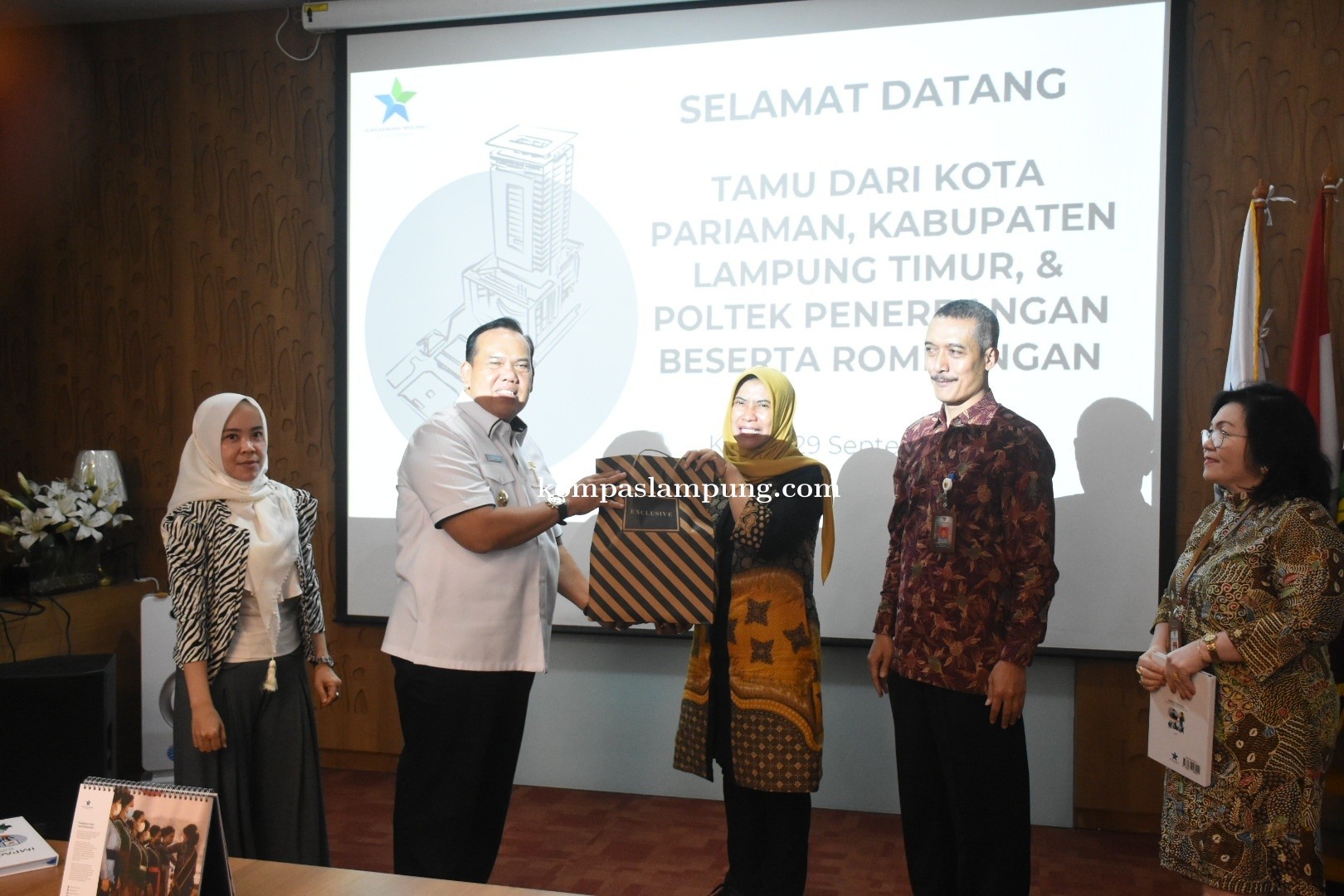 Wakil Bupati Lamtim Kunjungan Kerja Ke Perpustakaan Nasional Jakarta