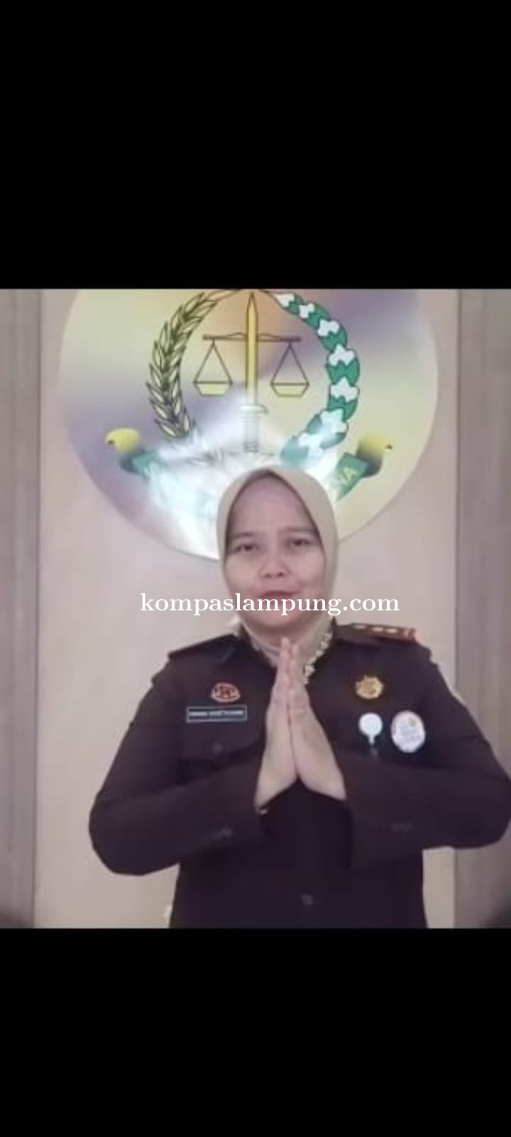 Kejaksaan Negeri Kota Metro Mengucapkan HUT Ke-3 Media Kompas Lampung