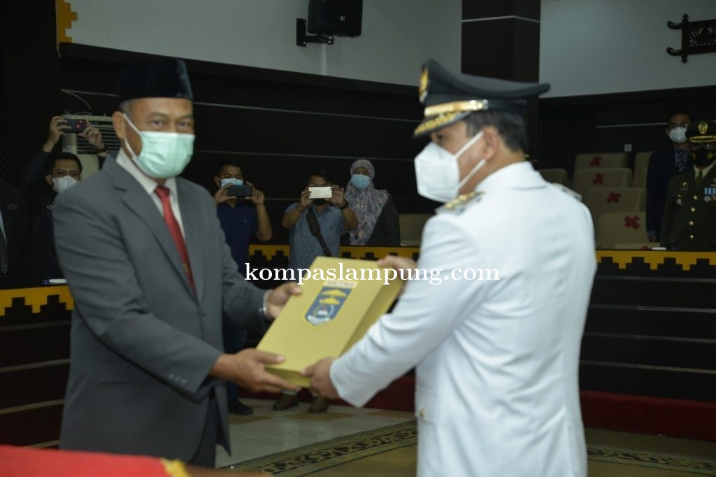 Sertijab Walikota Dan Wakil Walikota Serta Ketua TP-PKK Kota Metro