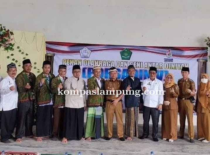 Bupati Lamtim Buka Porsadin Ditandai Dengan Pemukulan Beduk