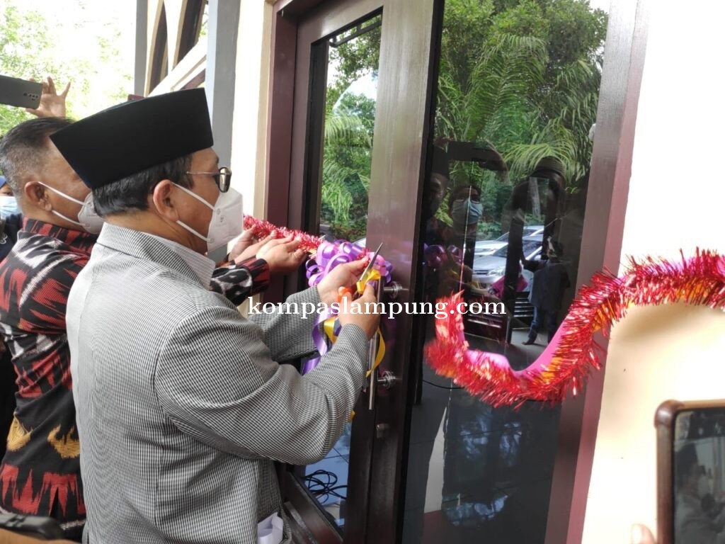 Walikota Metro Resmikan Mushola An-Nur, Yosomulyo