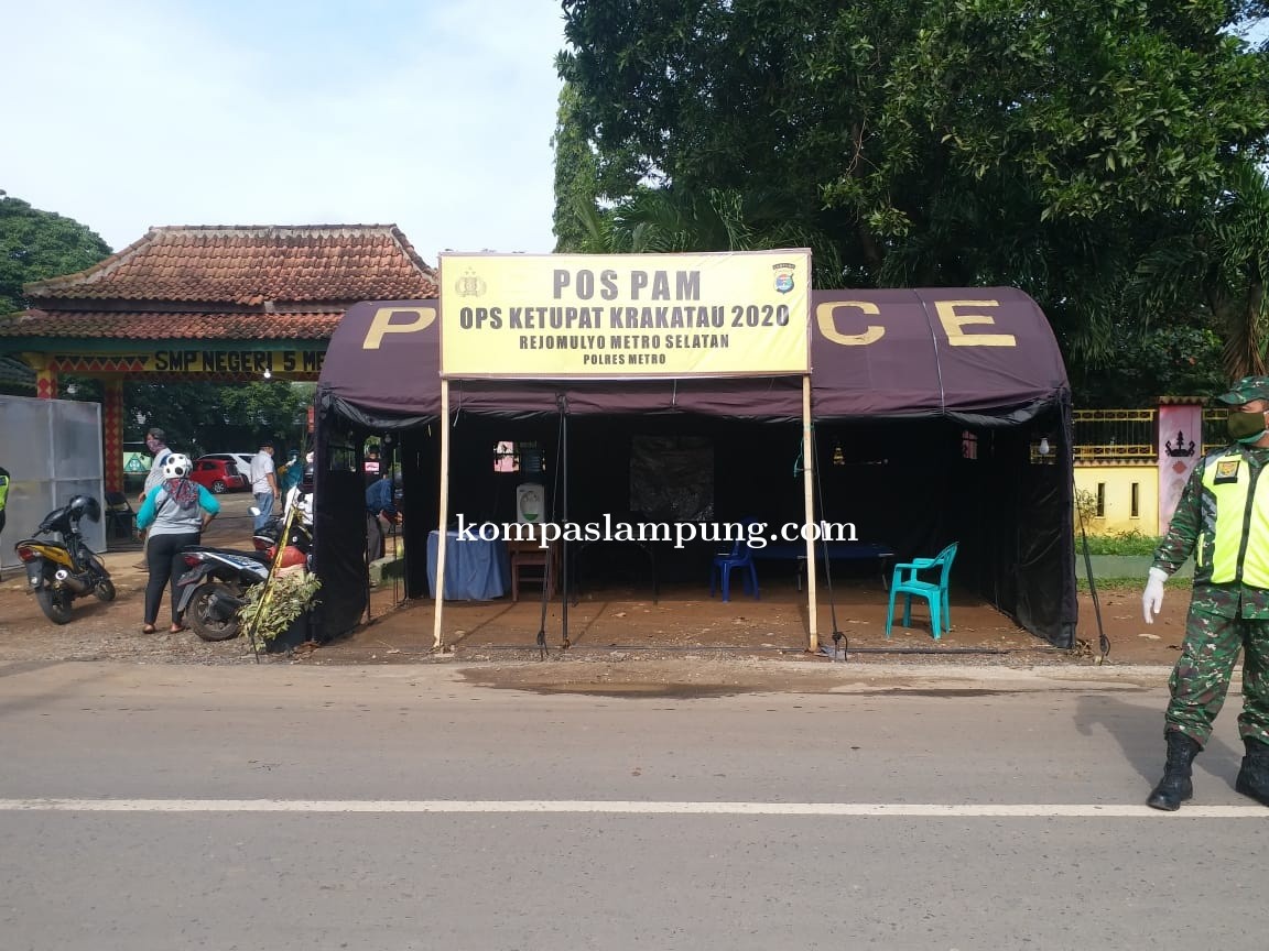 Polres Metro Lakukan Operasi Ketupat Krakatau 2020