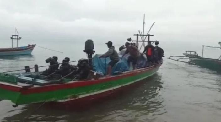 Walaupun Terkendala Cuaca, Sebagian Surat Suara Dari PPS Terpencil Telah Sampai di PPK Pematang Sawa