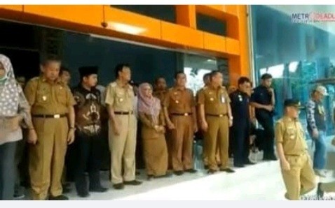 Tes Komisioning Gedung Sesat Agung Bumi Sai Wawai Kota Metro Tahun 2019