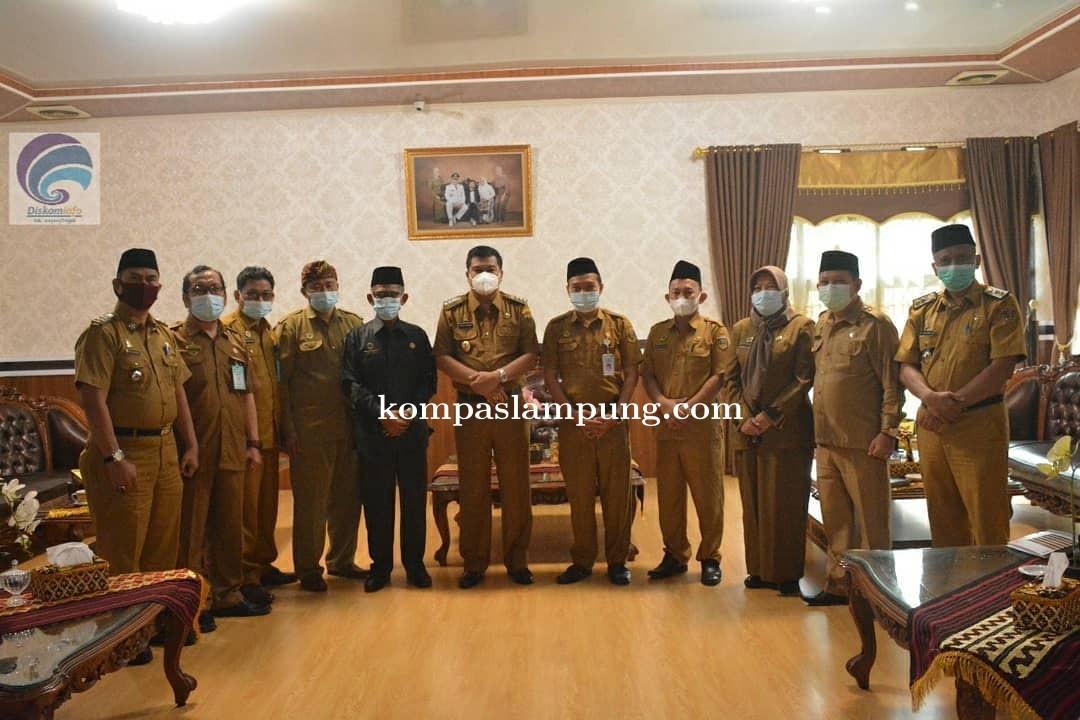 Bupati Lamteng Musa Ahmad Pimpin Audiensi Dengan Kemenag Di Nuwo Balak