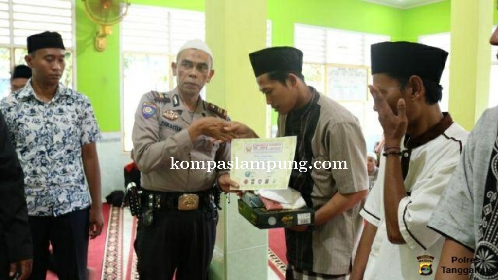 Warga Binaan Lapas Peraih Juara Tahfidz Quran dan Ucapkan Terima Kasih ke Polres Tanggamus