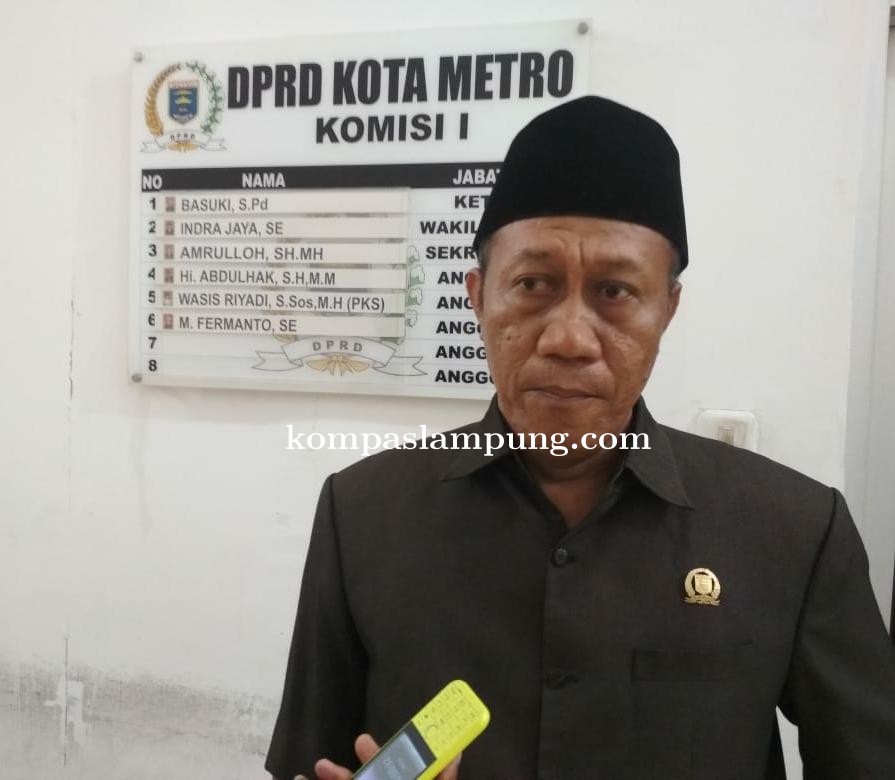 Basuki : Calon Sekda Kota Metro Diharapkan Warga Asli Bumi Sai Wawai