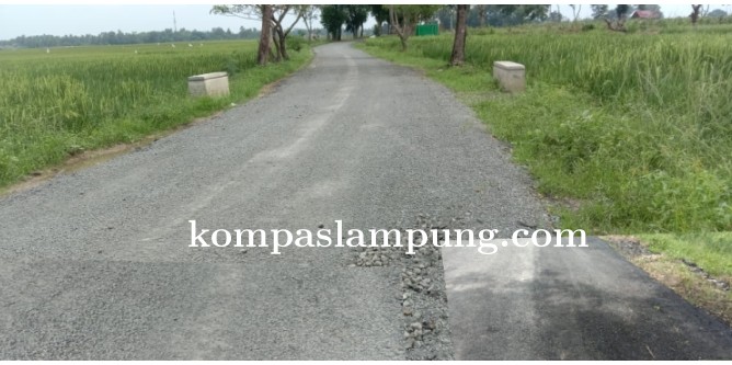 Dinilai Pekerjaan Jalan Lapen di Liman Benawi Dikerjakan Asal-Asalan, Ormas Bidik Angkat Bicara