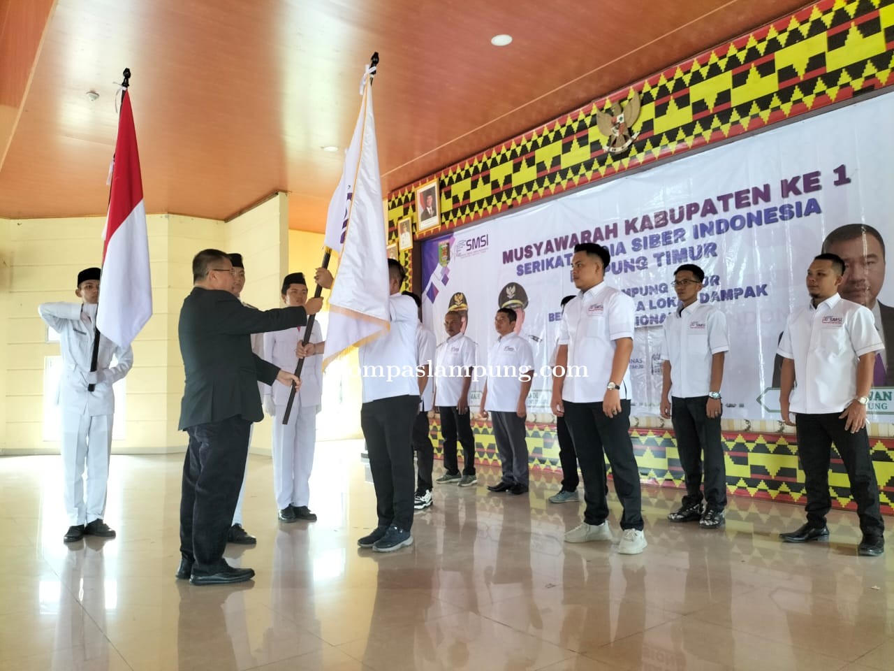 MUSKAB Ke 1, Eko Terpilih Secara Aklamasi Sebagai Ketua SMSI Lampung Timur 