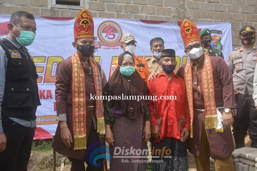 Wakil Bupati Lamteng Hadiri Kegiatan Baksos Dalam Rangka Peringatan Hari Bhayangkara Ke-75