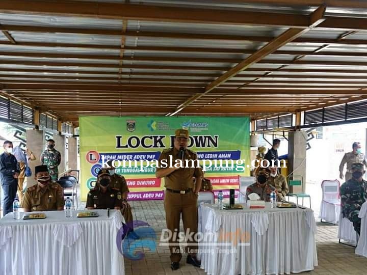 Peluncuran (Pelayanan Mobile Vaksin) Di Kabupaten Lampung Tengah  