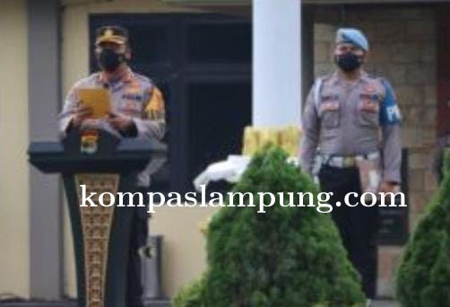 Kapolres Lampung Tengah Pimpin Pelaksanaan OPS Keselamatan Krakatau 2022