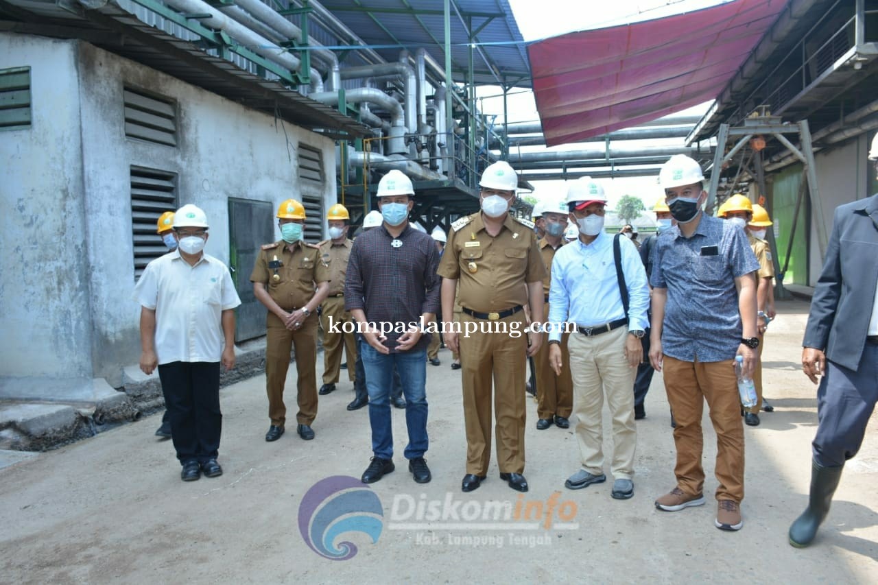 Bupati Lamteng Musa Ahmad Dampingi Bupati Lamandau Kunjungi PT. Sinar Pematang Mulya
