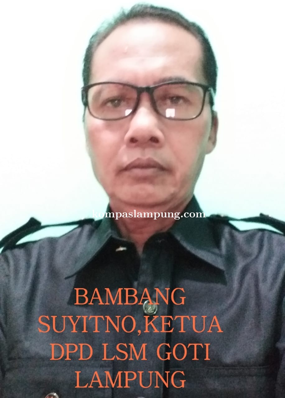 Ketua LSM Goti Lampung Tuding Jauri P3A Di Duga Lakukan Korupsi