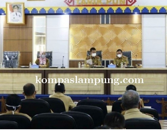 Pemkab Lamteng Rapat Persiapan Pemeriksaan Tim Inspektorat Propinsi Lampung