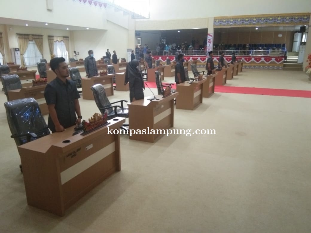 DPRD Mesuji Gelar Rapat Paripurna Terkait Perubahan Nama Panitia Pemilihan Calon Wakil Bupati Mesuji