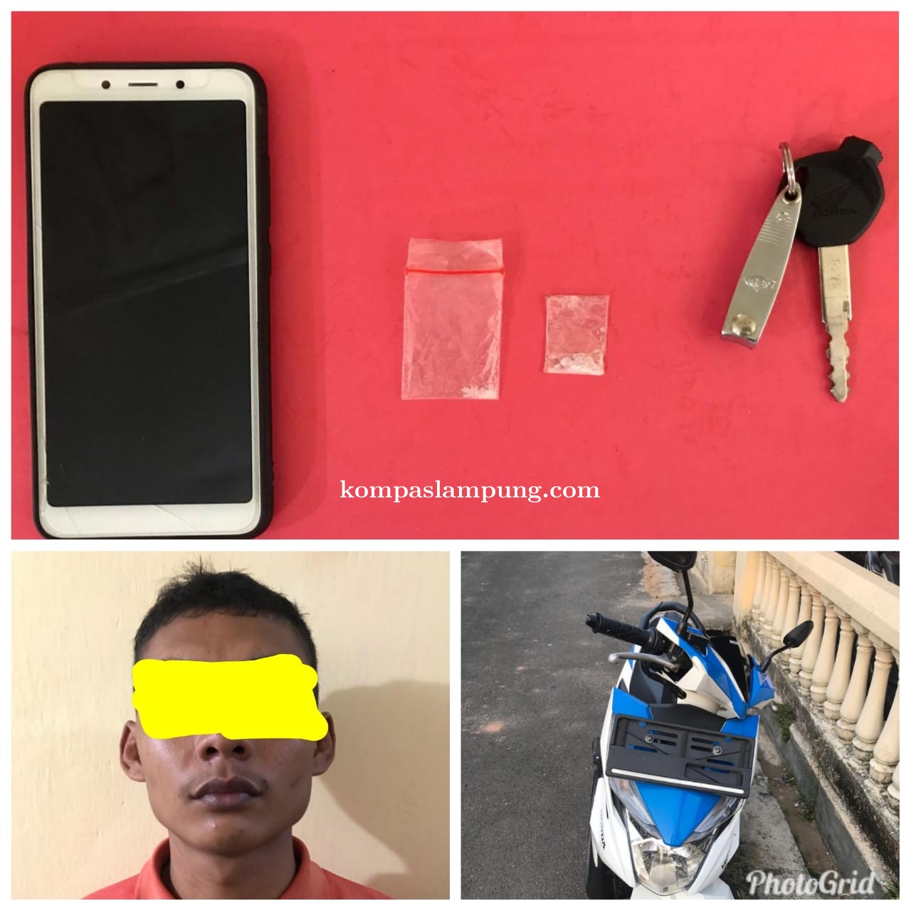 Polisi Tangkap Warga Imopuro Yang Diduga Edarkan Sabu