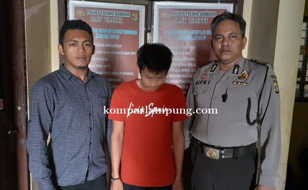 Jadikan Rumahnya Tempat Pesta Narkotika, Warga Menggala Ditangkap Polisi