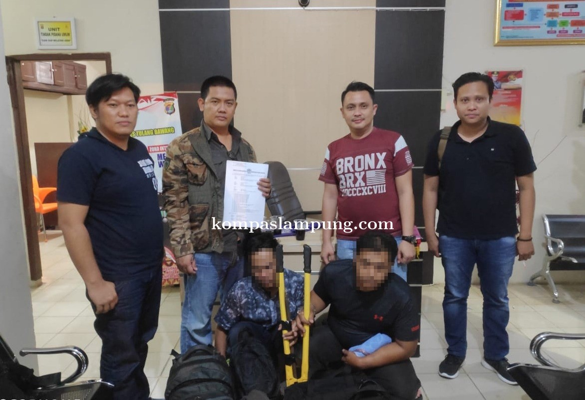 Satlantas Polres Tuba Tangkap Komplotan Spesialis Curat Rumah Kosong